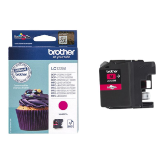 Brother LC123M | Ink Cartridge | Magenta Brother LC123M | Ink Cartridge | Magenta