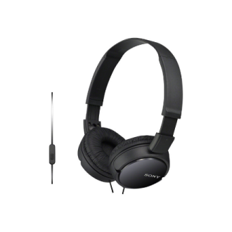 Sony | Headphones | MDR-ZX110 | Wired | Over-Ear | Black Sony | Headphones | MDR-ZX110 | Wired | Over-Ear | Black