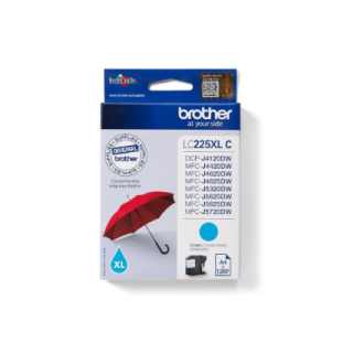 Brother LC-225XLC | Ink Cartridge | Cyan Brother LC-225XLC | Ink Cartridge | Cyan