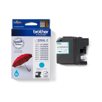 Brother LC-225XLC | Ink Cartridge | Cyan Brother LC-225XLC | Ink Cartridge | Cyan