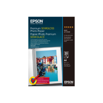 Premium Semigloss Photo Paper, DIN A4, 251g/m , 20 Sheets | A4