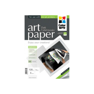 ART T-shirt transfer (dark) | 120 g/m | A4 | A4 | Photo Paper ART T-shirt transfer (dark) | 120 g/m | A4 | A4 | Photo Paper