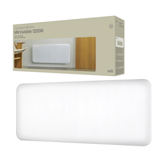 Mill | Heater | IB1200DN Steel | Panel Heater | 1200 W | Number of power levels 1 | Suitable for rooms up to 14-18 m | White | N Mill | Heater | IB1200DN Steel | Panel Heater | 1200 W | Number of power levels 1 | Suitable for rooms up to 14-18 m | White | N