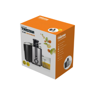 Juicer | Tristar | SC-2284 | Type Centrifugal juicer | Black/Stainless steel | 400 W | Number of speeds 2 Juicer | Tristar | SC-2284 | Type Centrifugal juicer | Black/Stainless steel | 400 W | Number of speeds 2