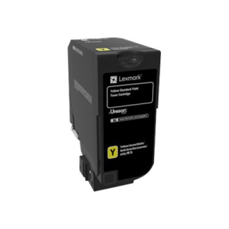 Lexmark Standard Yield Toner Cartridge | Cartridge | Yellow Lexmark Standard Yield Toner Cartridge | Cartridge | Yellow