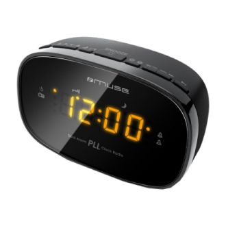 Muse | Clock radio PLL | M-150CR | Alarm function | Black Muse | Clock radio PLL | M-150CR | Alarm function | Black