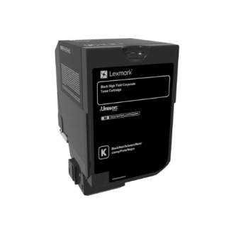 Lexmark Corporate | 74C2HKE | Laser Toner Cartridge | Black Lexmark Corporate | 74C2HKE | Laser Toner Cartridge | Black