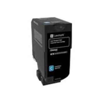 Lexmark Corporate | 74C2SCE | Laser Toner Cartridge | Cyan Lexmark Corporate | 74C2SCE | Laser Toner Cartridge | Cyan