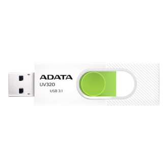 ADATA | UV320 | 32 GB | USB 3.1 | White/Green ADATA | UV320 | 32 GB | USB 3.1 | White/Green