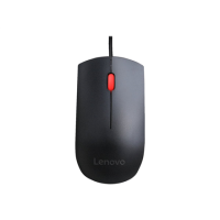Lenovo Essential USB Wired Mouse, 1600 DPI, 1.8 m, 3 Buttons, Black | Lenovo | Essential USB Mouse | Optical sensor | wired | Bl Lenovo Essential USB Wired Mouse, 1600 DPI, 1.8 m, 3 Buttons, Black | Lenovo | Essential USB Mouse | Optical sensor | wired | Bl