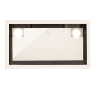 CATA | Hood | GC DUAL A 45 XGWH | Canopy | Energy efficiency class A | Width 45 cm | 820 m /h | Touch control | LED | White glas CATA | Hood | GC DUAL A 45 XGWH | Canopy | Energy efficiency class A | Width 45 cm | 820 m /h | Touch control | LED | White glas