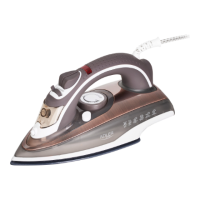 Adler | Iron | AD 5030 | Steam Iron | 3000 W | Water tank capacity 310 ml | Continuous steam 20 g/min | Brown Adler | Iron | AD 5030 | Steam Iron | 3000 W | Water tank capacity 310 ml | Continuous steam 20 g/min | Brown