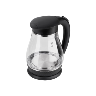 Adler | Kettle | AD 1274 | Standard | 2200 W | 1.7 L | Plastic/Glass | 360 rotational base | Black/ transparent Adler | Kettle | AD 1274 | Standard | 2200 W | 1.7 L | Plastic/Glass | 360 rotational base | Black/ transparent