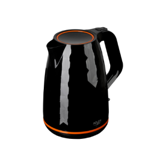 Adler | Kettle | AD 1277 | Standard | 2200 W | 1.7 L | Plastic | 360 rotational base | Black
