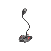 Genesis | Gaming microphone | Radium 100 | Black and red | USB 2.0 Genesis | Gaming microphone | Radium 100 | Black and red | USB 2.0