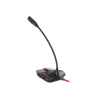 Genesis | Gaming microphone | Radium 100 | Black and red | USB 2.0 Genesis | Gaming microphone | Radium 100 | Black and red | USB 2.0