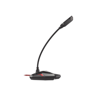 Genesis | Gaming microphone | Radium 100 | Black and red | USB 2.0 Genesis | Gaming microphone | Radium 100 | Black and red | USB 2.0