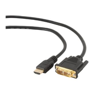 Gembird monitoriaus kabelis HDMI/DVI-DM (18+1) 1.8m | Cablexpert | HDMI to DVI-D | 1.8 m Gembird monitoriaus kabelis HDMI/DVI-DM (18+1) 1.8m | Cablexpert | HDMI to DVI-D | 1.8 m