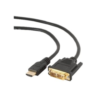 Gembird monitoriaus kabelis HDMI/DVI-DM (18+1) 1.8m | Cablexpert | HDMI to DVI-D | 1.8 m Gembird monitoriaus kabelis HDMI/DVI-DM (18+1) 1.8m | Cablexpert | HDMI to DVI-D | 1.8 m