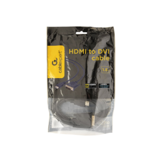 Gembird monitoriaus kabelis HDMI/DVI-DM (18+1) 1.8m | Cablexpert | HDMI to DVI-D | 1.8 m Gembird monitoriaus kabelis HDMI/DVI-DM (18+1) 1.8m | Cablexpert | HDMI to DVI-D | 1.8 m