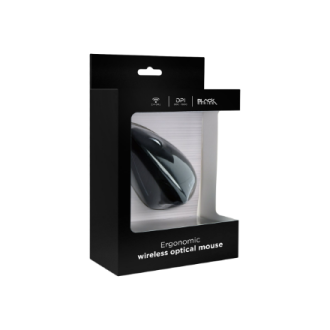 Gembird | MUSW-ERGO-01 | 2.4GHz Wireless Optical Mouse | Optical Mouse | USB | Black Gembird | MUSW-ERGO-01 | 2.4GHz Wireless Optical Mouse | Optical Mouse | USB | Black