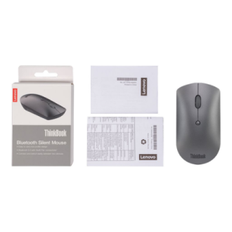 Lenovo | ThinkBook Bluetooth Silent Mouse | Wireless | Bluetooth 5.0 | Iron Grey | 1 year(s) Lenovo | ThinkBook Bluetooth Silent Mouse | Wireless | Bluetooth 5.0 | Iron Grey | 1 year(s)