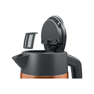 Bosch | Kettle | TWK4P439 | Electric | 2400 W | 1.7 L | Stainless steel | 360 rotational base | Copper Bosch | Kettle | TWK4P439 | Electric | 2400 W | 1.7 L | Stainless steel | 360 rotational base | Copper