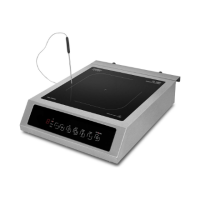 Caso | Thermo Control Hob | TC 3500 | Number of burners/cooking zones 1 | Touch control | Black/Stainless steel | Induction Caso | Thermo Control Hob | TC 3500 | Number of burners/cooking zones 1 | Touch control | Black/Stainless steel | Induction