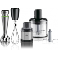 Braun | Hand Blender | MQ9138XI MultiQuick 9 | Hand Blender | 1200 W | Number of speeds 3 | Chopper | Ice crushing | Black/Stain