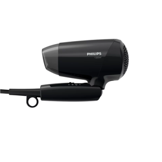Philips | Hair Dryer | BHC010/10 EssentialCare | 1200 W | Number of temperature settings 3 | Black Philips | Hair Dryer | BHC010/10 EssentialCare | 1200 W | Number of temperature settings 3 | Black