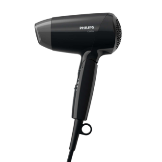 Philips | Hair Dryer | BHC010/10 EssentialCare | 1200 W | Number of temperature settings 3 | Black Philips | Hair Dryer | BHC010/10 EssentialCare | 1200 W | Number of temperature settings 3 | Black