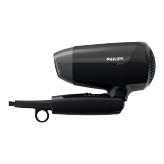 Philips | Hair Dryer | BHC010/10 EssentialCare | 1200 W | Number of temperature settings 3 | Black Philips | Hair Dryer | BHC010/10 EssentialCare | 1200 W | Number of temperature settings 3 | Black
