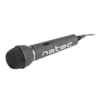 Natec | Microphone | NMI-0776 Adder | Black | Wired Natec | Microphone | NMI-0776 Adder | Black | Wired