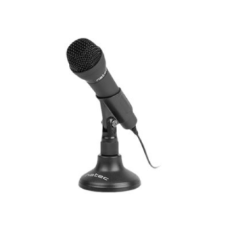Natec | Microphone | NMI-0776 Adder | Black | Wired Natec | Microphone | NMI-0776 Adder | Black | Wired