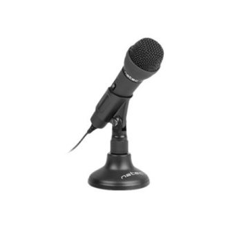 Natec | Microphone | NMI-0776 Adder | Black | Wired Natec | Microphone | NMI-0776 Adder | Black | Wired
