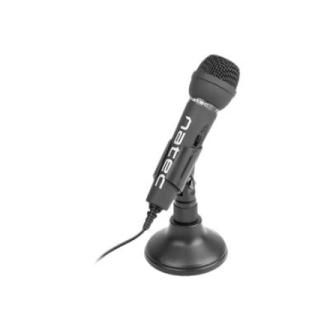 Natec | Microphone | NMI-0776 Adder | Black | Wired Natec | Microphone | NMI-0776 Adder | Black | Wired