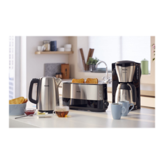 Philips | Kettle | HD9351/90 | Electric | 2200 W | 1.7 L | Stainless steel | 360 rotational base | Stainless steel