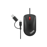 Lenovo | ThinkPad USB-C Wired Compact Mouse | USB-C | Raven black Lenovo | ThinkPad USB-C Wired Compact Mouse | USB-C | Raven black
