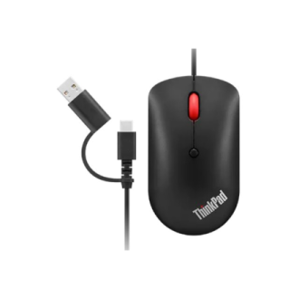 Lenovo | ThinkPad USB-C Wired Compact Mouse | USB-C | Raven black Lenovo | ThinkPad USB-C Wired Compact Mouse | USB-C | Raven black