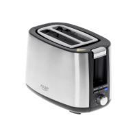 Adler | Toaster | AD 3214 | Power 750 W | Number of slots 2 | Housing material Stainless steel | Silver Adler | Toaster | AD 3214 | Power 750 W | Number of slots 2 | Housing material Stainless steel | Silver