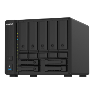 QNAP | 9-Bay QTS NAS | TS-932PX-4G | Up to 9 HDD/SSD Hot-Swap | AnnapurnaLabs Alpine | AL324 ARM Cortex-A57 Quad-Core | Processo QNAP | 9-Bay QTS NAS | TS-932PX-4G | Up to 9 HDD/SSD Hot-Swap | AnnapurnaLabs Alpine | AL324 ARM Cortex-A57 Quad-Core | Processo