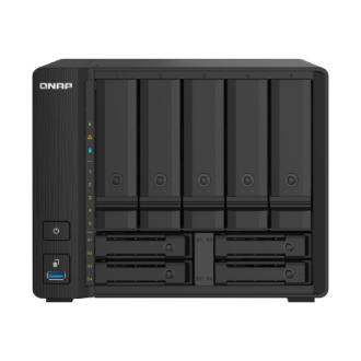 QNAP | 9-Bay QTS NAS | TS-932PX-4G | Up to 9 HDD/SSD Hot-Swap | AnnapurnaLabs Alpine | AL324 ARM Cortex-A57 Quad-Core | Processo QNAP | 9-Bay QTS NAS | TS-932PX-4G | Up to 9 HDD/SSD Hot-Swap | AnnapurnaLabs Alpine | AL324 ARM Cortex-A57 Quad-Core | Processo