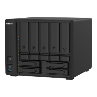 QNAP | 9-Bay QTS NAS | TS-932PX-4G | Up to 9 HDD/SSD Hot-Swap | AnnapurnaLabs Alpine | AL324 ARM Cortex-A57 Quad-Core | Processo QNAP | 9-Bay QTS NAS | TS-932PX-4G | Up to 9 HDD/SSD Hot-Swap | AnnapurnaLabs Alpine | AL324 ARM Cortex-A57 Quad-Core | Processo