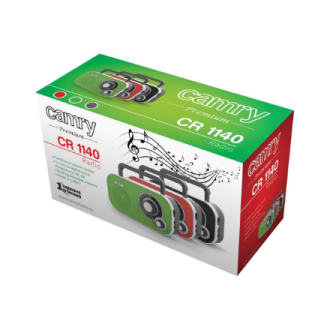 Camry | Portable Radio | CR 1140b | Black/Grey Camry | Portable Radio | CR 1140b | Black/Grey