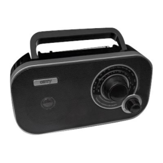 Camry | Portable Radio | CR 1140b | Black/Grey Camry | Portable Radio | CR 1140b | Black/Grey
