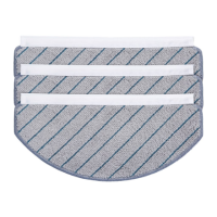 Ecovacs | Washable cleaning cloths D-CC03-0029 for X1 PLUS/T10/ T10 PLUS/N20 Family | D-CC03-0029 | 3 pc(s) Ecovacs | Washable cleaning cloths D-CC03-0029 for X1 PLUS/T10/ T10 PLUS/N20 Family | D-CC03-0029 | 3 pc(s)