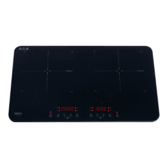 Camry | Hob | CR 6514 | Number of burners/cooking zones 2 | LCD Display | Black | Induction Camry | Hob | CR 6514 | Number of burners/cooking zones 2 | LCD Display | Black | Induction