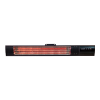 SUNRED | Heater | RD-DARK-25, Dark Wall | Infrared | 2500 W | Black | IP55 SUNRED | Heater | RD-DARK-25, Dark Wall | Infrared | 2500 W | Black | IP55