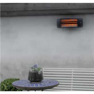 SUNRED | Heater | LUG-2000W, Lugo Quartz Wall | Infrared | 2000 W | Grey | IP24 SUNRED | Heater | LUG-2000W, Lugo Quartz Wall | Infrared | 2000 W | Grey | IP24