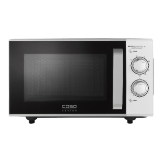 Caso | Ceramic Microwave Oven with Grill | MG 25 Ecostyle | Free standing | 25 L | 900 W | Grill | Silver Caso | Ceramic Microwave Oven with Grill | MG 25 Ecostyle | Free standing | 25 L | 900 W | Grill | Silver